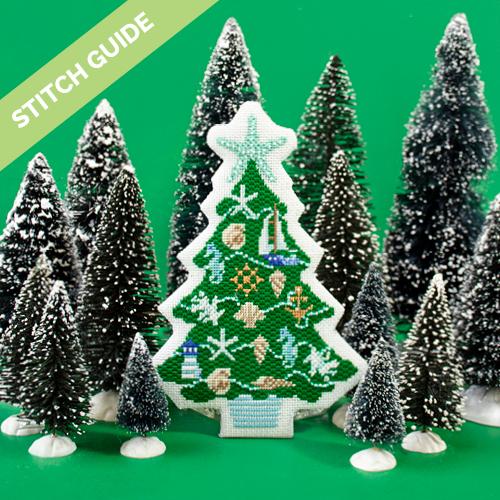 Stitch Guide Beach Tree Stitch Guides/Charts Needlepoint.Com