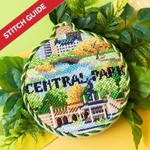 Stitch Guide - Central Park Stitch Guides/Charts Needlepoint.Com 