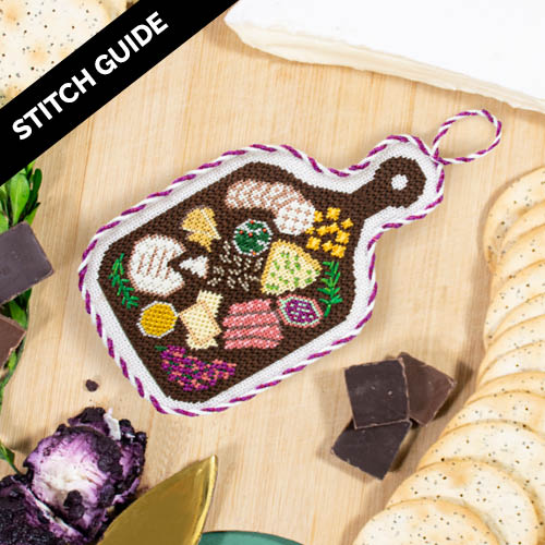 Stitch Guide Charcuterie Board Stitch Guides/Charts Needlepoint.Com