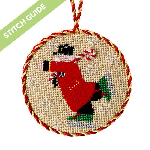 Stitch Guide Chelsea Pensioner The Brigadier Painted Canvas Needlepoint.Com