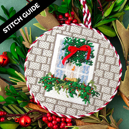 Stitch Guide Festive Window Stitch Guides/Charts Needlepoint.Com