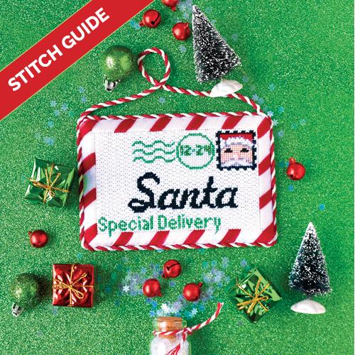 Stitch Guide Letter to Santa Stitch Guides/Charts Needlepoint.Com