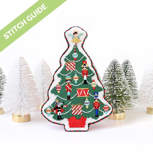 Stitch Guide   Nutcracker Tree Stitch Guides/Charts Needlepoint.Com