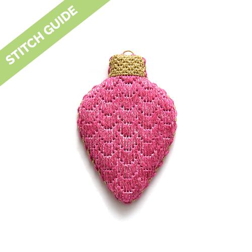 Stitch Guide - PinkLight Bulb Stitch Guides/Charts Needlepoint.Com 