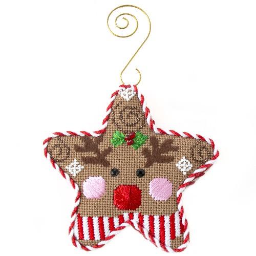 Stitch Guide   Reindeer Star Stitch Guides/Charts Needlepoint.Com
