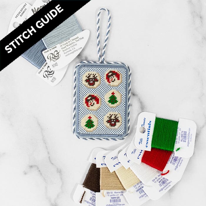 Stitch Guide   Slice and Bake Christmas Cookies Stitch Guides/Charts Morgan Julia Designs