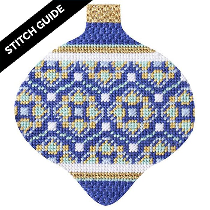 Stitch Guide Tuscan Bauble Siena Stitch Guides/Charts Needlepoint.Com - 1