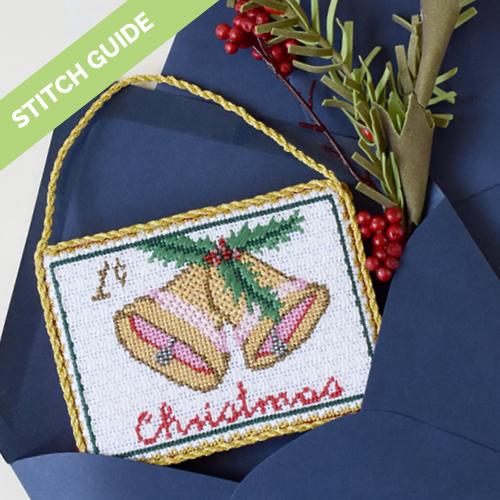 Stitch Guide Vintage Stamp Collection Bells Stitch Guides/Charts Needlepoint.Com