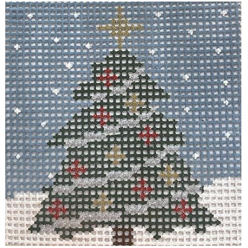 Stitchin' Littles - Snowy Christmas Kits Purple Palm Designs