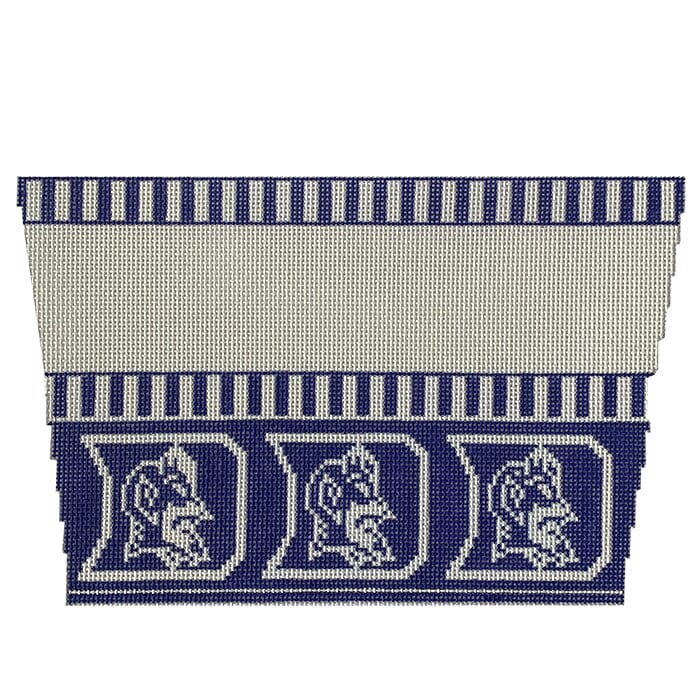 Stocking Cuff Duke Painted Canvas Kristine Kingston - 1