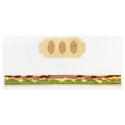 Sub Sandwich Painted Canvas Petite Sweets - 1