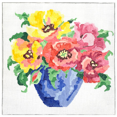 Summer Bouquet #14 Painted Canvas Jean Smith - 1