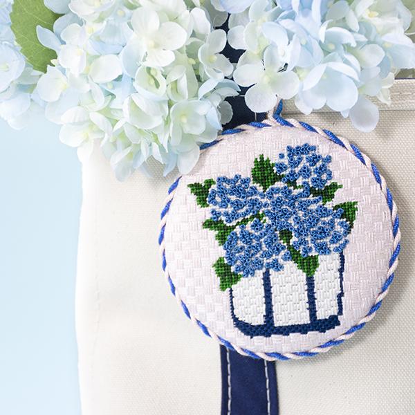 Sunday Stitch Along - Hydrangea Basket Kits CBK Needlepoint Collections 