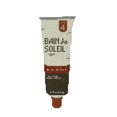Suntan Lotion on 13 mesh Painted Canvas PIP & Roo - 1