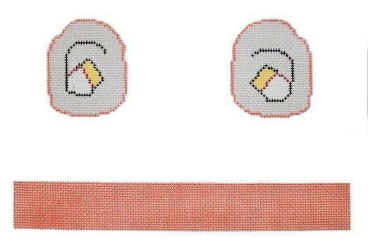 Sushi (Inside Out) Painted Canvas Pippin - 1
