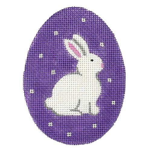 Sweet Bunny Egg Painted Canvas Pepperberry Designs - 1