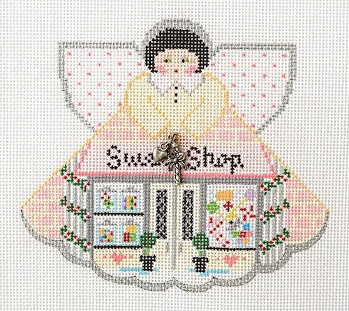 Sweet Shop Angel Painted Canvas Painted Pony Designs
