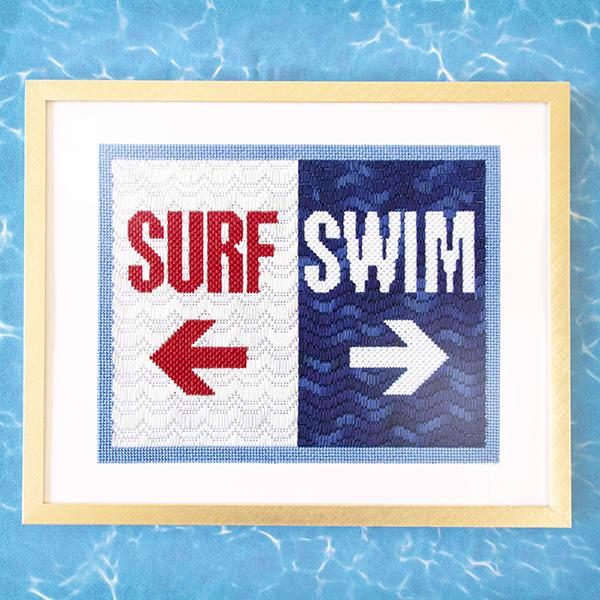 Swim Surf Kit Kits Needlepoint To Go