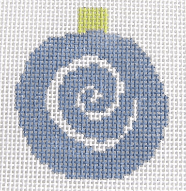 Swirl Bauble Painted Canvas Pippin