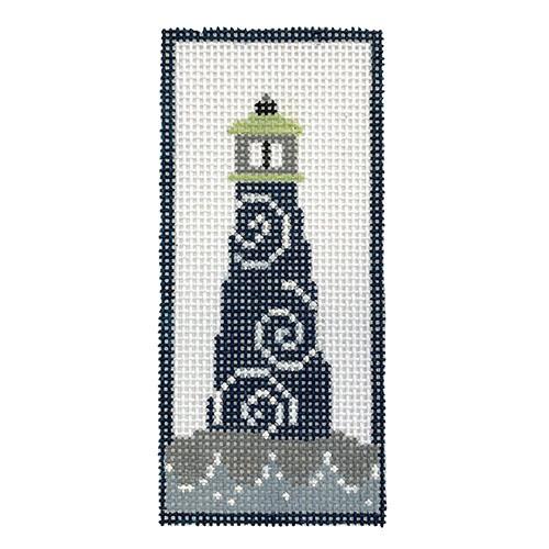 Swirls Lighthouse Painted Canvas Pippin