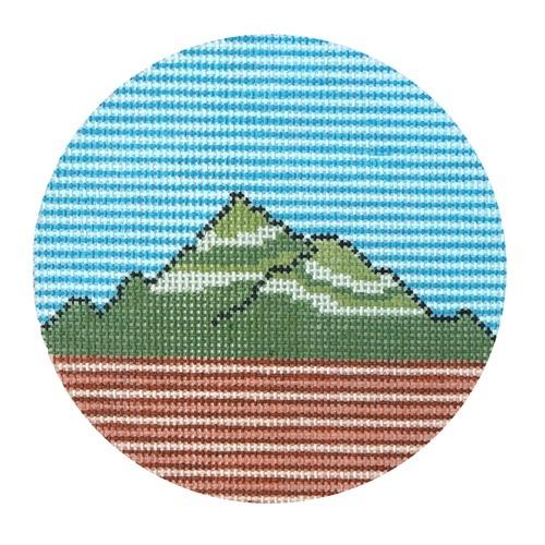 Take Me to the Mountains Painted Canvas Pewter & Pine - 1