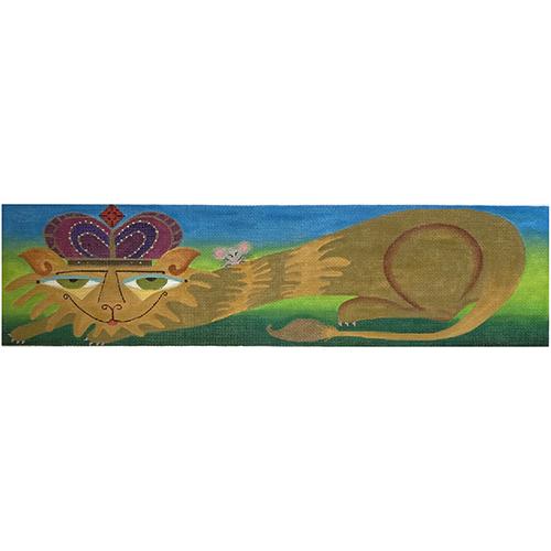 Tall & Long - Bow Down to Queen Kitty on 13 Painted Canvas Zecca