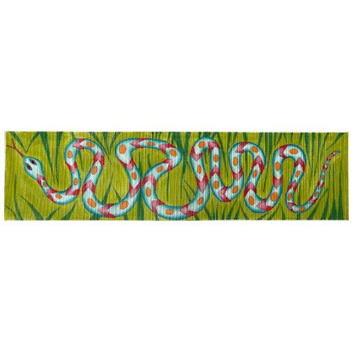 Tall & Long - Snake in the Grass on 13 Painted Canvas Zecca 