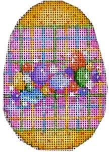 Tattersall / Easter Confetti Egg Painted Canvas Associated Talents