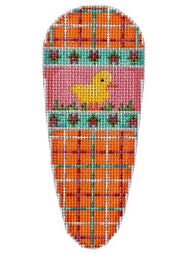 Tattersall / Tulips / Chick Carrot Painted Canvas Associated Talents