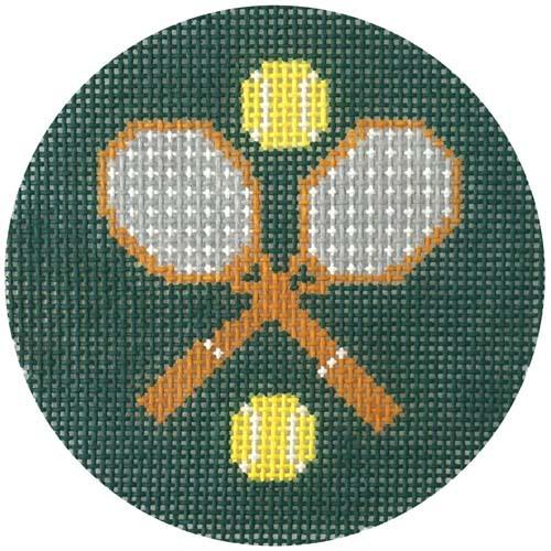 Tennis Painted Canvas Lee's Needle Art Inc.
