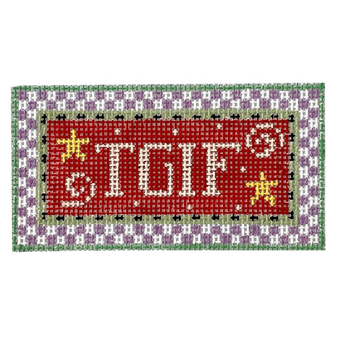 TGIF - Tiny Inspirations Painted Canvas Kathy Schenkel Designs