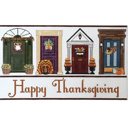 Thanksgiving Doors Painted Canvas The Meredith Collection - 1