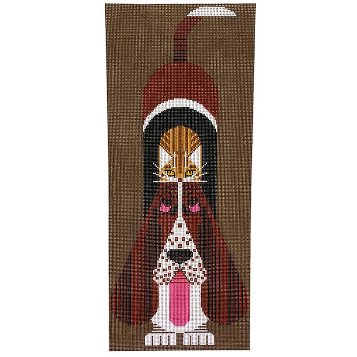 The Catbird Seat Large Painted Canvas Charley Harper