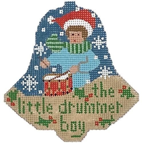 The Little Drummer Boy Bell Painted Canvas Danji Designs - 1