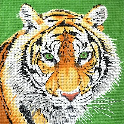 Tiger Painted Canvas The Meredith Collection - 1