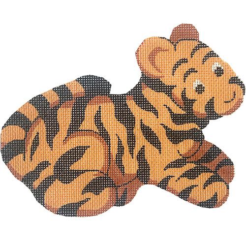 Tigger Ornament Painted Canvas Silver Needle - 1