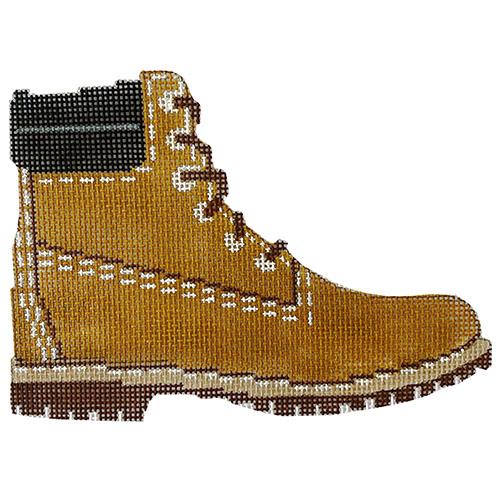 Tim Boot Painted Canvas All About Stitching/The Collection Design