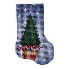 Topiary Micro Sock Painted Canvas Associated Talents