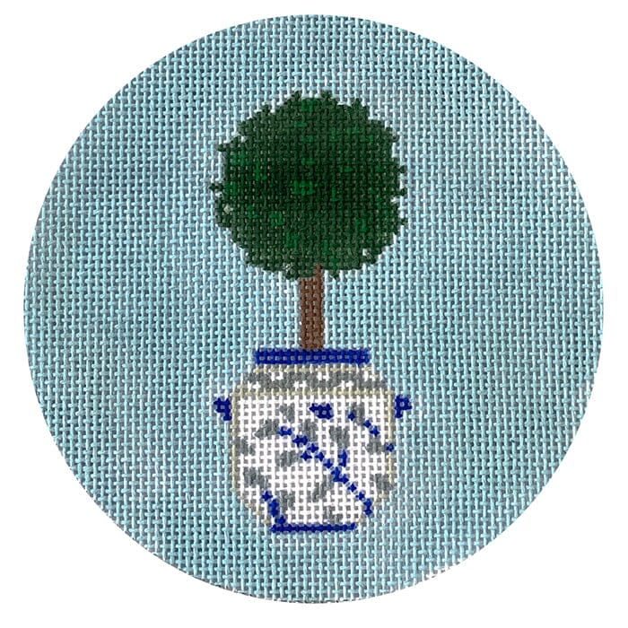Topiary Spring with SG Painted Canvas Patricia Sone - 1