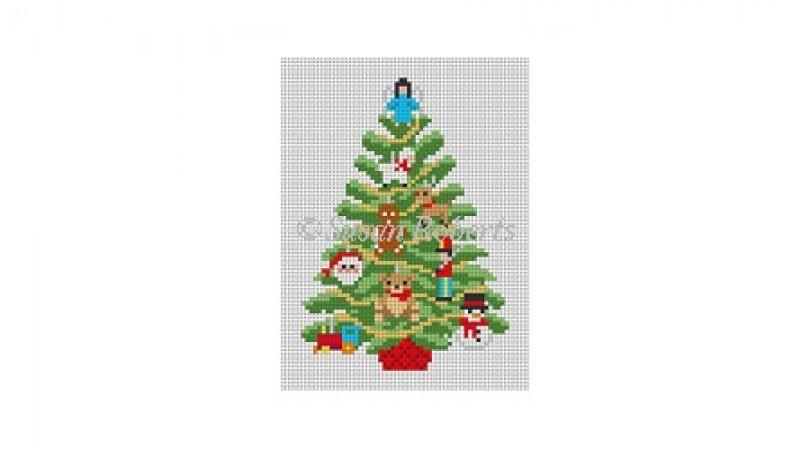 Toy Tree Painted Canvas Susan Roberts Needlepoint Designs Inc. - 1