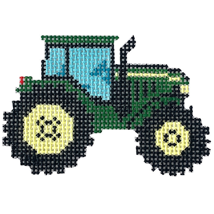 Tractor Mini Painted Canvas Penny Linn Designs - 1