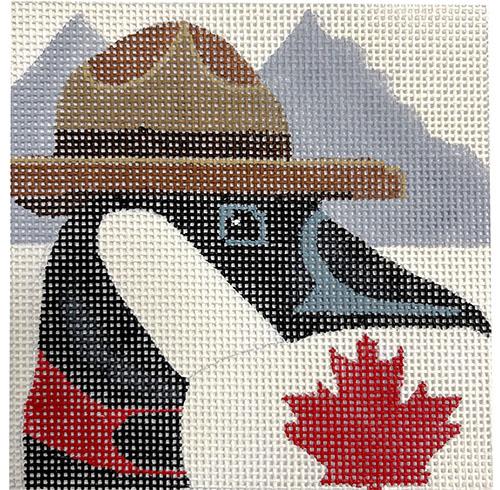 Travel Coaster Canada Painted Canvas Melissa Prince Designs - 1