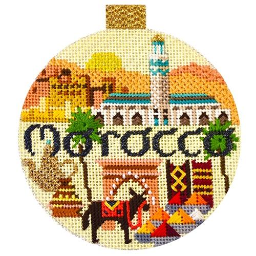 Travel Round - Morocco with Stitch Guide