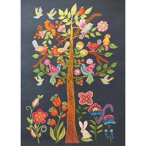 Tree of Life Painted Canvas A Stitch in Time - 1