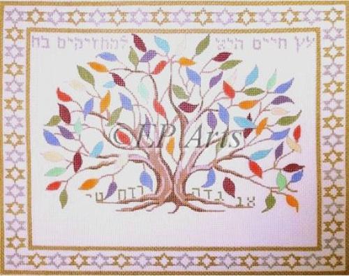 Tree of Life Painted Canvas Susan Roberts Needlepoint Designs, Inc. - 1
