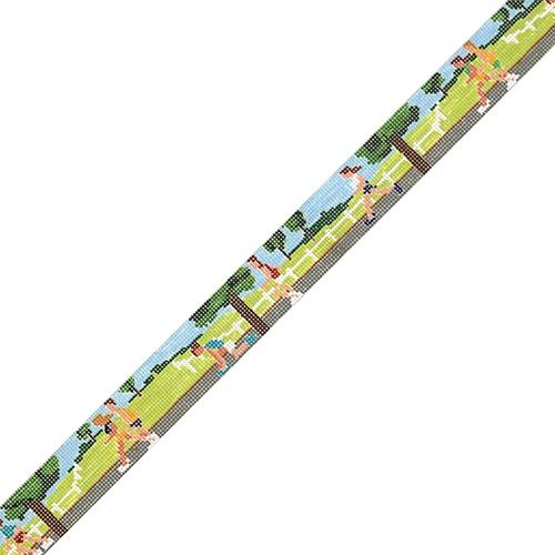 Triathalon Belt Painted Canvas The Meredith Collection - 1