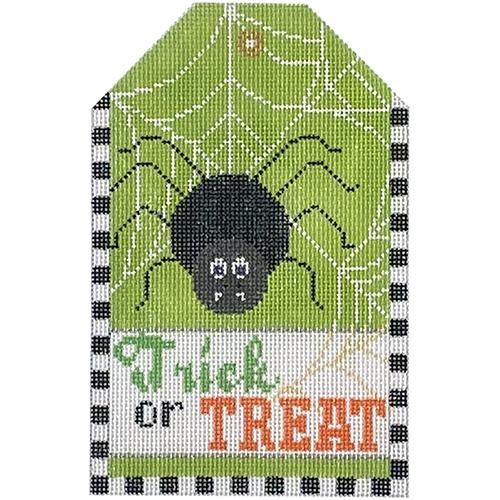 Trick or Treat Spider Painted Canvas The Meredith Collection - 1