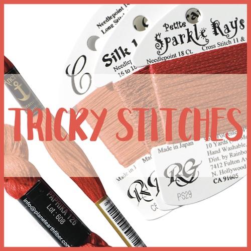Teeny Tiny Needlepoint Stitches - The Flying Needles