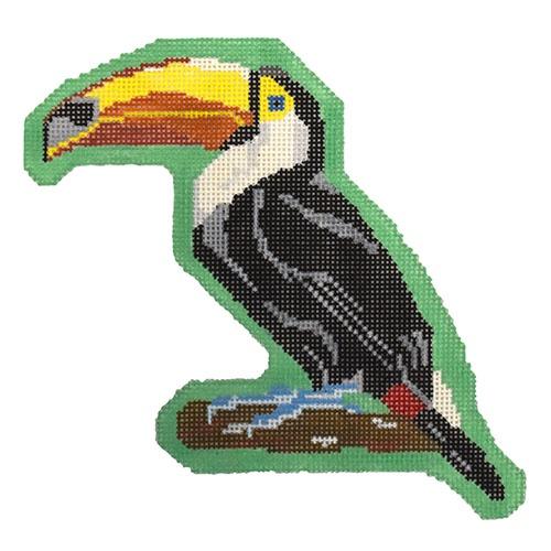Tropical Toucan Painted Canvas PIP & Roo
