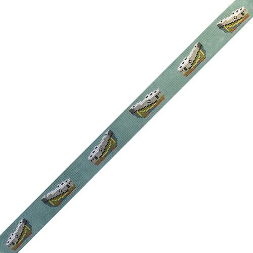 Tug Boat Belt Painted Canvas The Plum Stitchery - 1